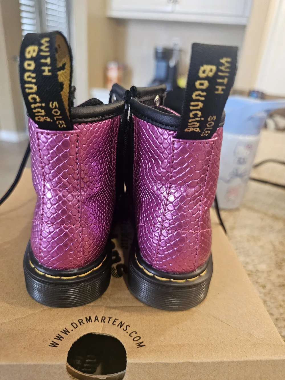 Toodler Dr. Martens Boots Size 7